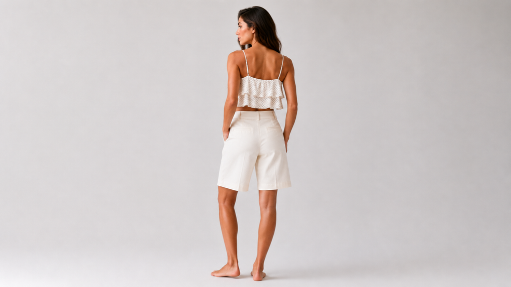 Bermuda Alfaiataria Siena Off-White