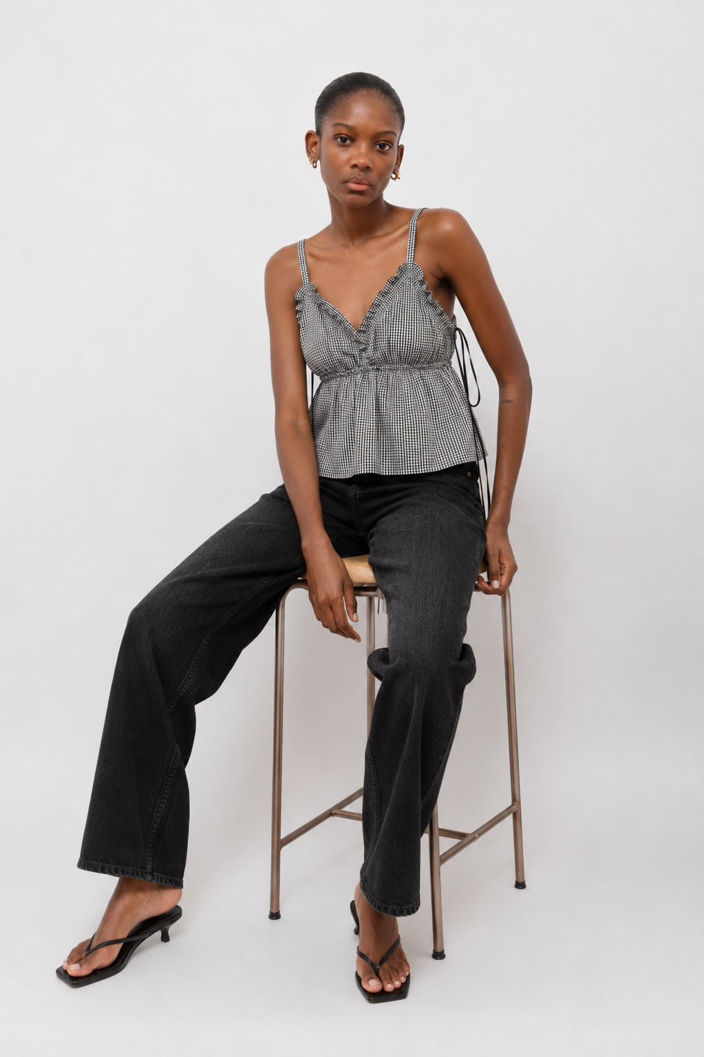 Blusa Alça Vichy Essence