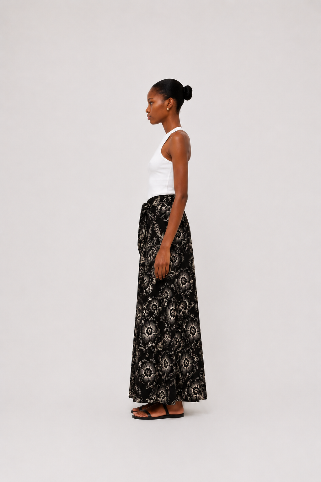Saia Midi Floral Essence